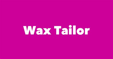 wax tailor perpignan|Wax Tailor + Mounika